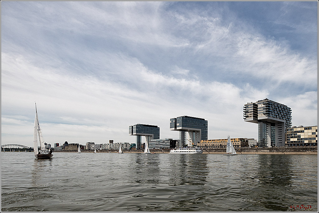 100 Jahre Rheinwoche 2022 - 1. Wettfahrt Porz - Hitdorf, 03.06.2022,